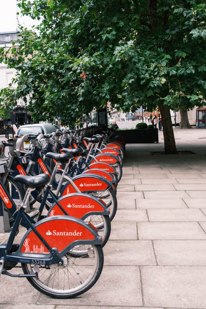 Nearest santander bikes online near me